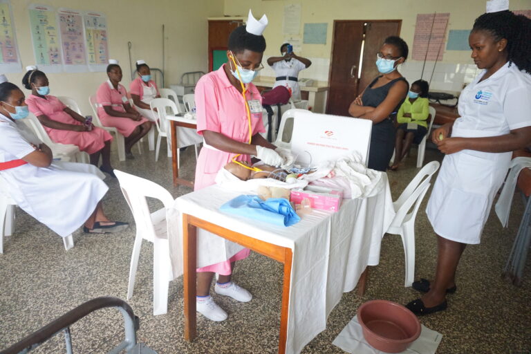 HMS and HBS training in frontline health workers